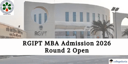 RGIPT MBA Admission 2026 Round 2 Open